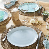 Pampille Turkos Opal servisset, 18 delar - 6 personer, turkos