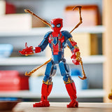 LEGO Marvel Iron Spider-Man byggklossar Superhjälte actionleksak för barn 8+ Pojkar och flickor Pansarset Byggbar modell Avengers Presentidé för Marvel-filmfans 76298 Byggset Beuche den LEGO-Store