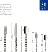 Villeroy & Boch - Boston bestickset 30 stycken, 6 personer Kitchen Naty Shop