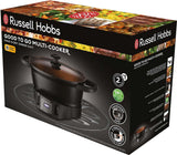 Multicooker Russell Hobbs 6,5L, digital display, 8 matlagningsfunktioner Slow Cooker Naty Shop