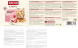 Animonda Carny våt kattmat kalkon + kyckling + räkor (6 x 800 g), spannmålsfri, sockerfri våtfoder med färska köttingredienser
