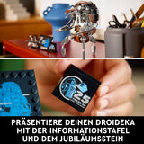 LEGO Star Wars Droideka-set, Droidmodellsats för vuxna, skrivbordsdekor, samlarobjekt, presentidé för män och kvinnor 75381 Byggset Besuche den LEGO-Store