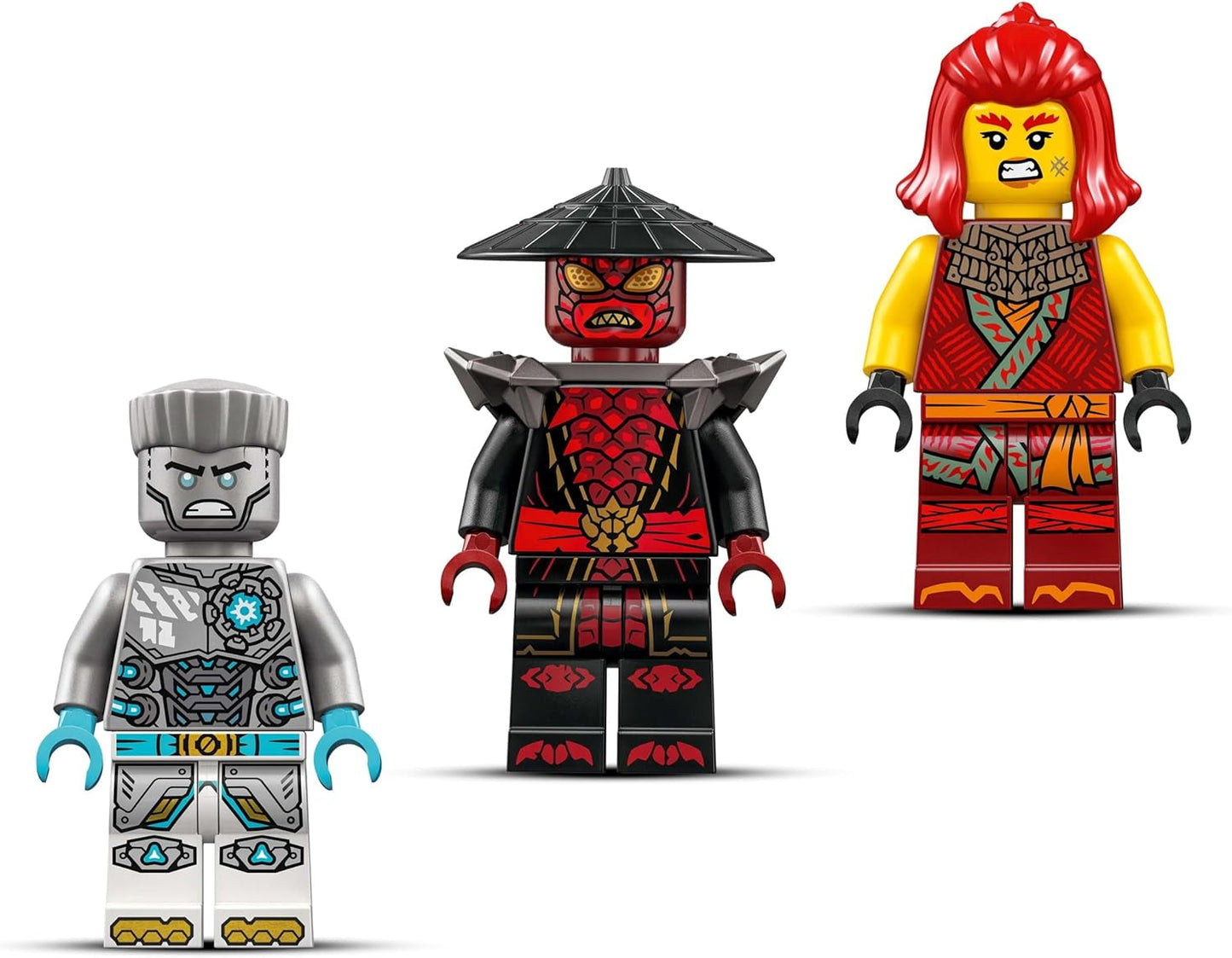 LEGO NINJAGO Zanes Action Mech - Ninja leksak med 3 minifigurer för rollspel - Litet set att bygga och leka för barn - Presentidé för pojkar och flickor från 6 år 71827 Byggset Besuche den LEGO-Store
