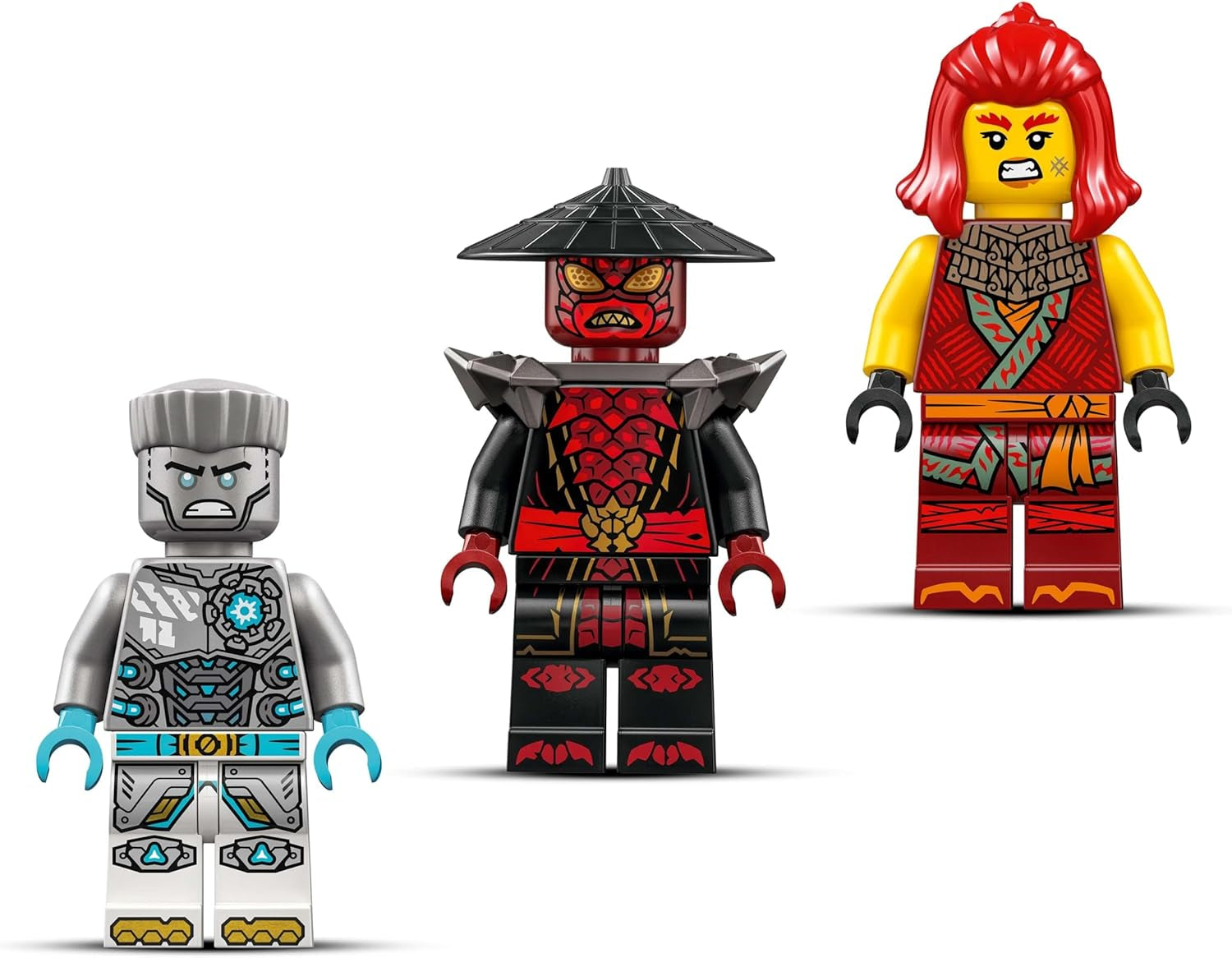 LEGO NINJAGO Zanes Action Mech - Ninja leksak med 3 minifigurer för rollspel - Litet set att bygga och leka för barn - Presentidé för pojkar och flickor från 6 år 71827 Byggset Besuche den LEGO-Store