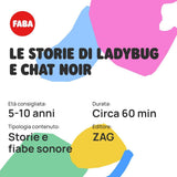 Ljudfigur - Tales of Ladybug and Cat Noir - Ljudhistorier och sagor, pojkar och flickor 4-6+, italiensk version Baby Toys Naty Shop