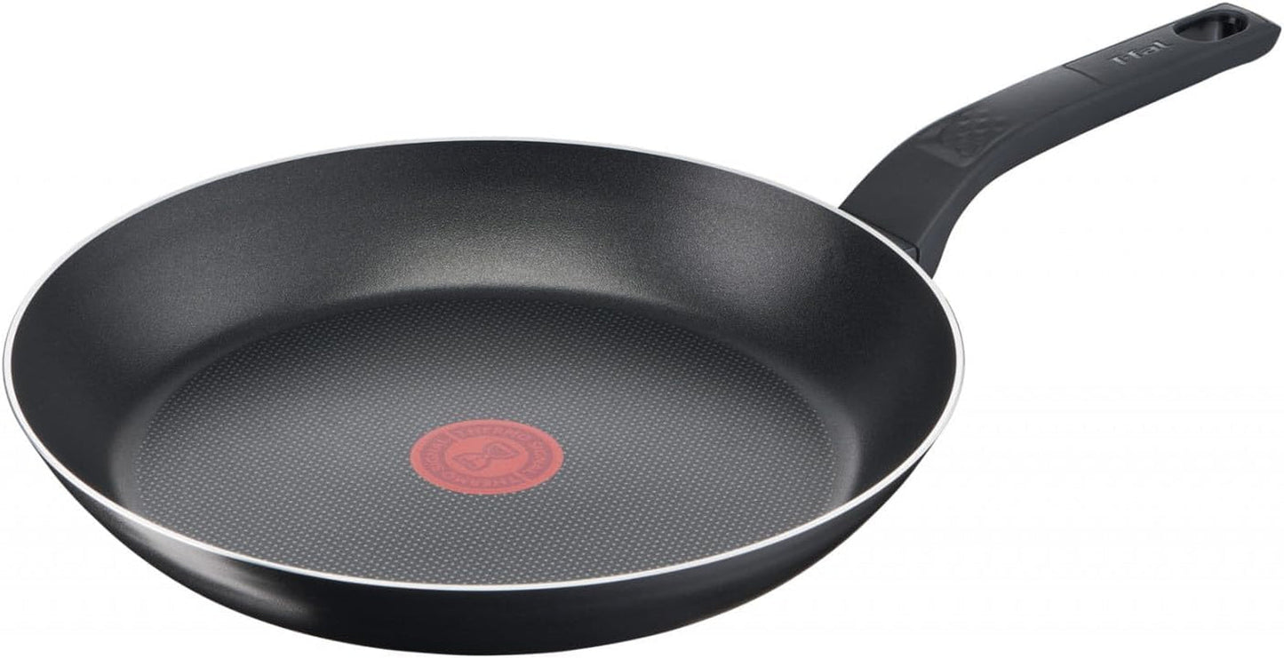 Tefal Easy Cook & Clean, non-stick beläggning, temperaturindikator, rekommenderas inte för induktion Grytor och kastruller Naty Shop Pan Set 24/28 Cm