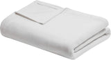 Madison Park Freshspun Wicker bomullsfilt Twin Grå sängar och filtar Madison Park Cream Color Twin