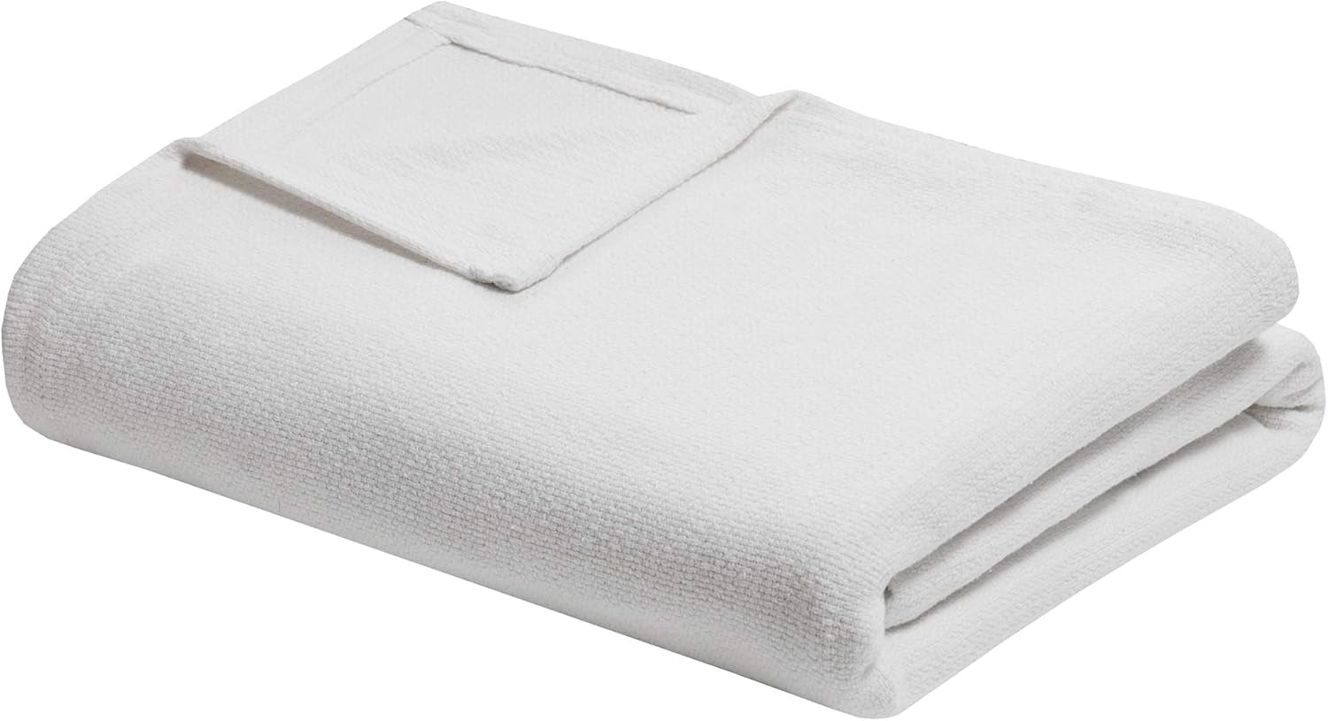 Madison Park Freshspun Wicker bomullsfilt Twin Grå sängar och filtar Madison Park Cream Color Twin