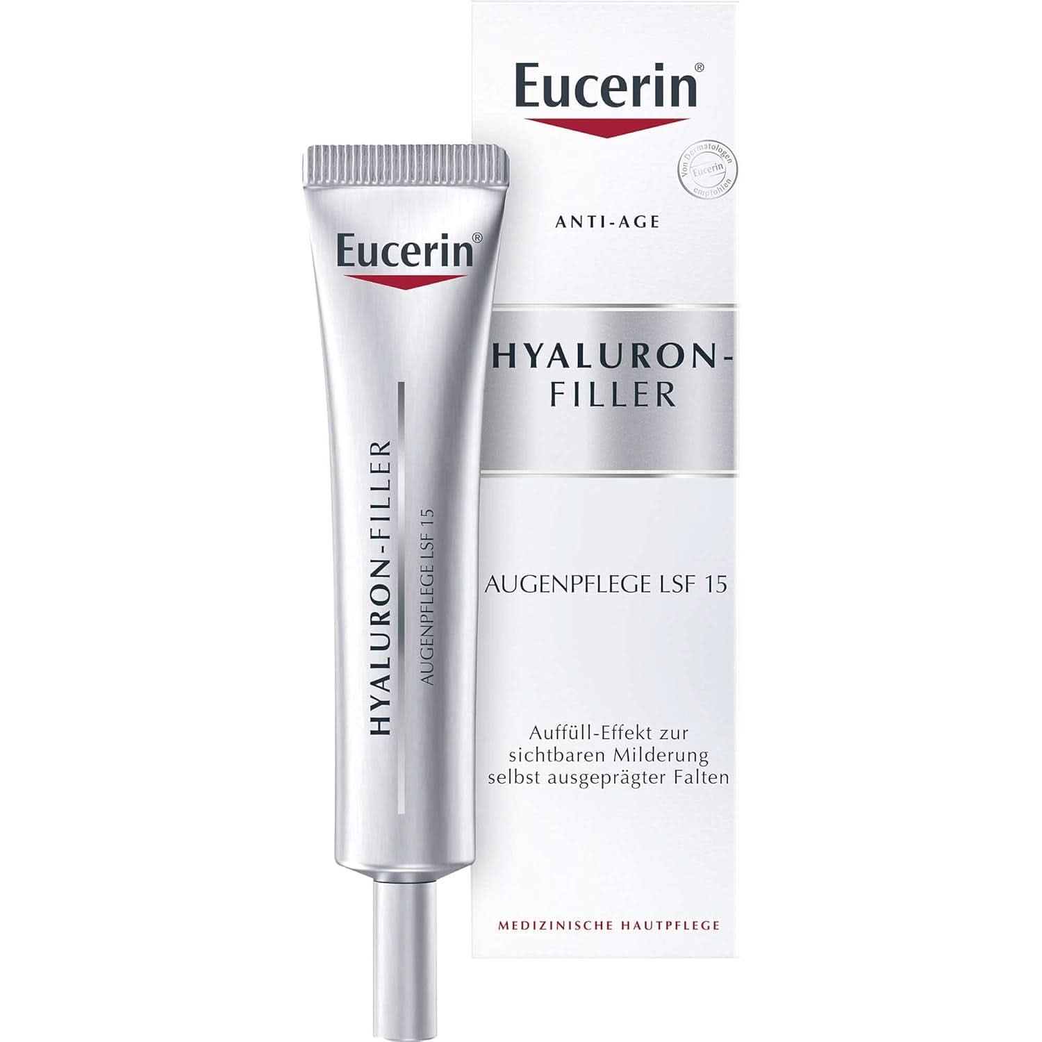 Anti-Age Hyaluron-Filler Ögonvård SPF 15, 15 ml Kosmetika och skönhet Naty Shop