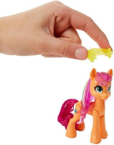 My Little Pony - Discover Your Sparkle Pony: Beauty Mark Magic Sunny Starscout, Ponny från hov till hjärta 7,5 cm, Ålder 5+, F5250, Flerfärgad