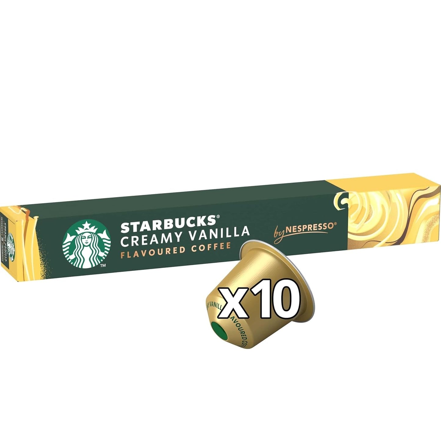 STARBUCKS av Nespresso, Helle Röstung, Vanille Aromatischen Kaffeekapseln 6 x 10 (60 Kapseln)