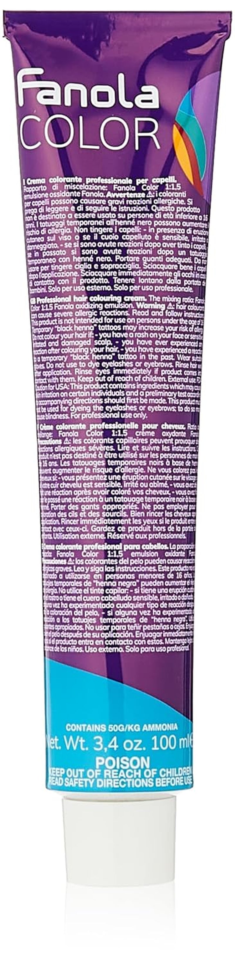 Fanola crema colore Färgkräm 7.0 Blond, 100 ml