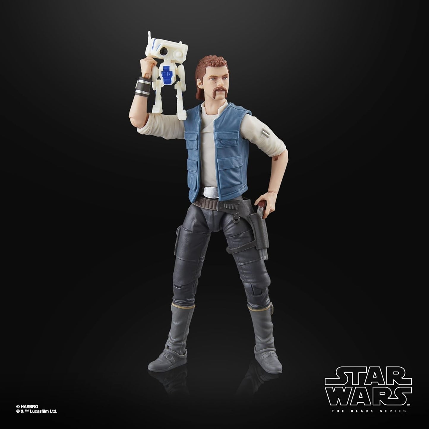 Star Wars Black Series Cal Kestis, Turgle & Skoova Stev, Star Wars Jedi: Survivor Collectible Actionfigurer (Skala 15 Cm) Actionfigurer Naty Shop
