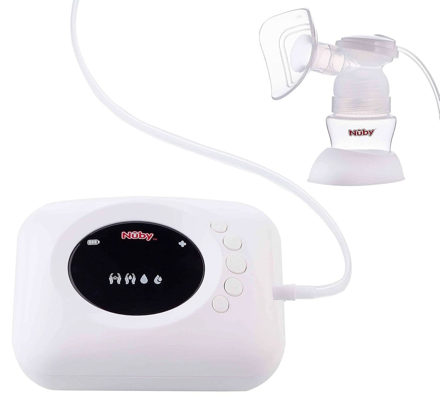 Nuby - Elektrische Milchpumpe Mit Digitaler Anzeige Tillbehör Mat och Amning Bebe Naty Shop