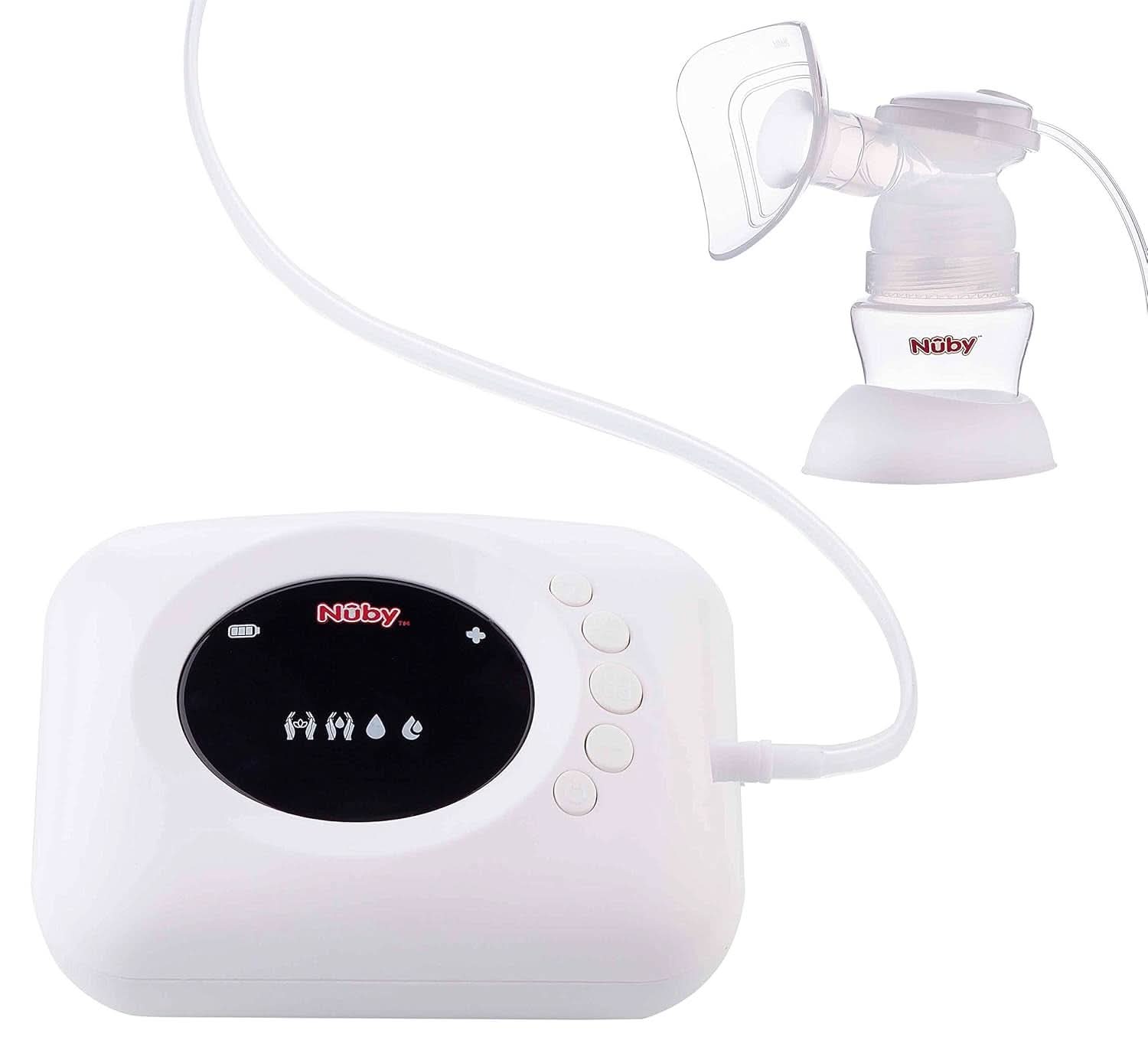 Nuby - Elektrische Milchpumpe Mit Digitaler Anzeige Tillbehör Mat och Amning Bebe Naty Shop