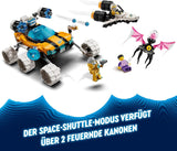 LEGO Dreamzzz 2-i-1 Mr Oz's rymdbuggy-leksaksbil eller rymdfärja-set innehåller Mr Oz, Albert och Jayden minifigurer, rymdpresent för barn 8+ 71475 Byggset Besuche den LEGO-Store