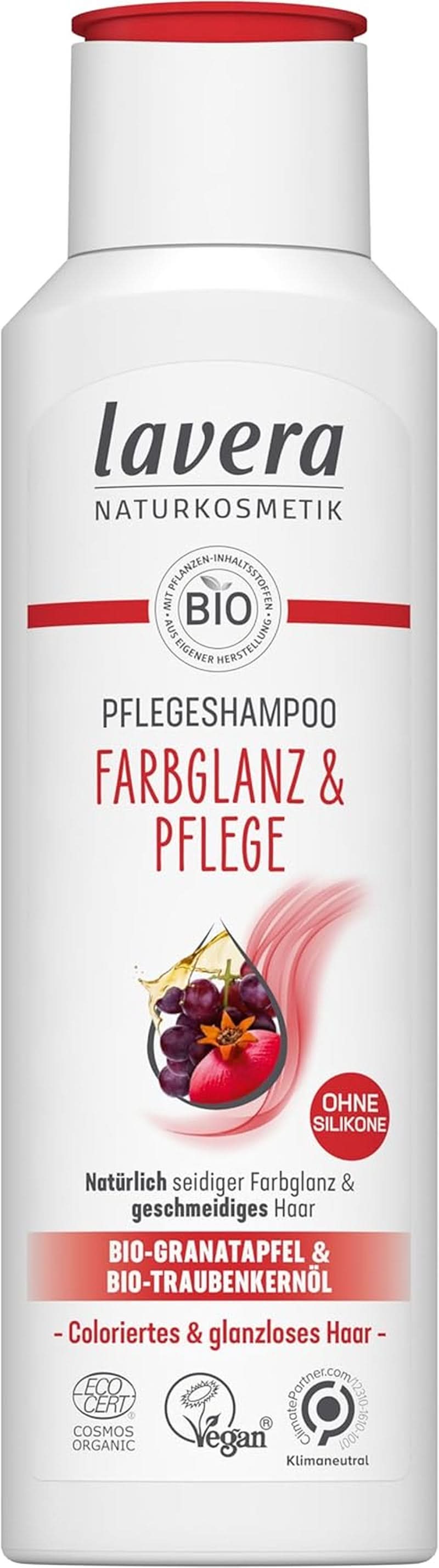 Lavera Care Shampoo Color Shine & Care, vegan, 250 ml Dusch och bad Naty Shop