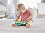 Fisher-Price Musical Animal Friends Songbook | Babyleksak från 6 månader, 1 år för flickor och pojkar | Barnleksak | Musikbok med ljud och ljuseffekter | Pedagogisk leksak (tyska), GFP29 Jucarii Bebe Naty Shop