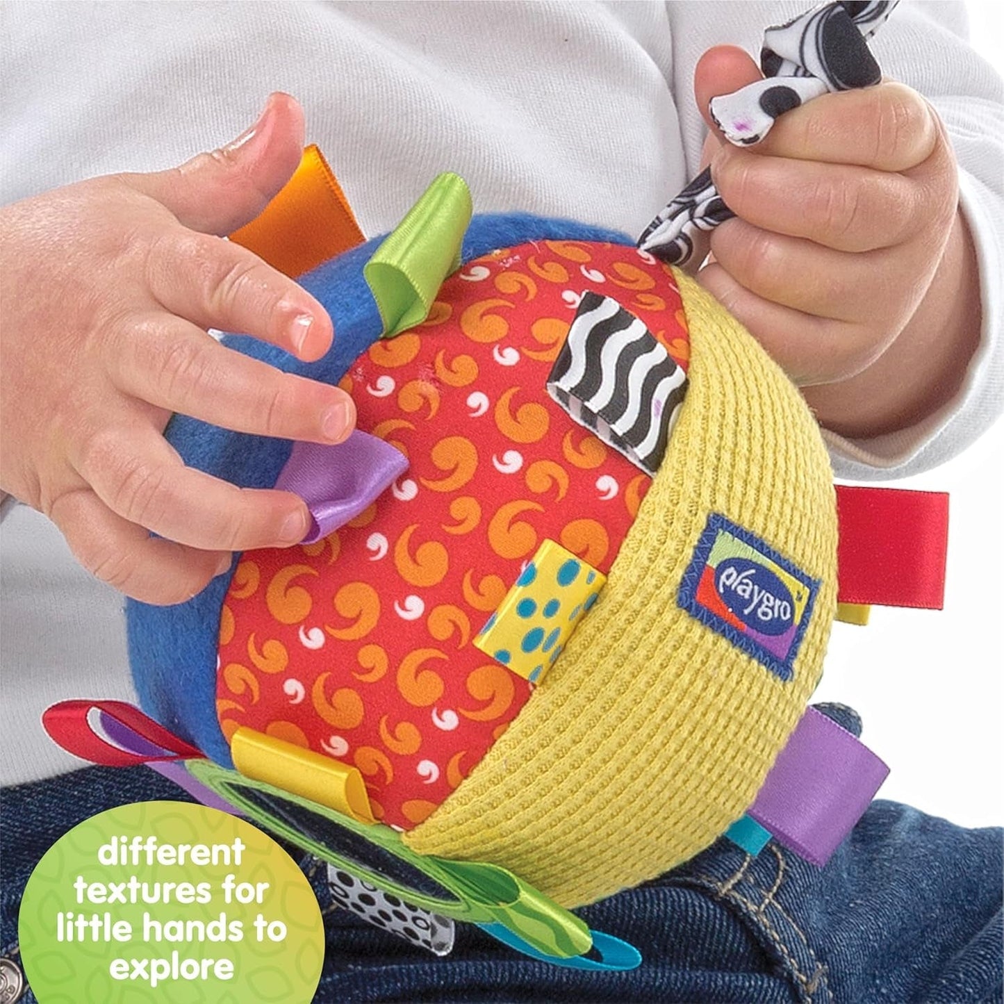 Playgro Loopy Loops krambar boll - Babykrambar boll - Babyleksaker - Babyleksaker - Leksaker - Leksaker - Färgglada babyleksaker Naty Shop