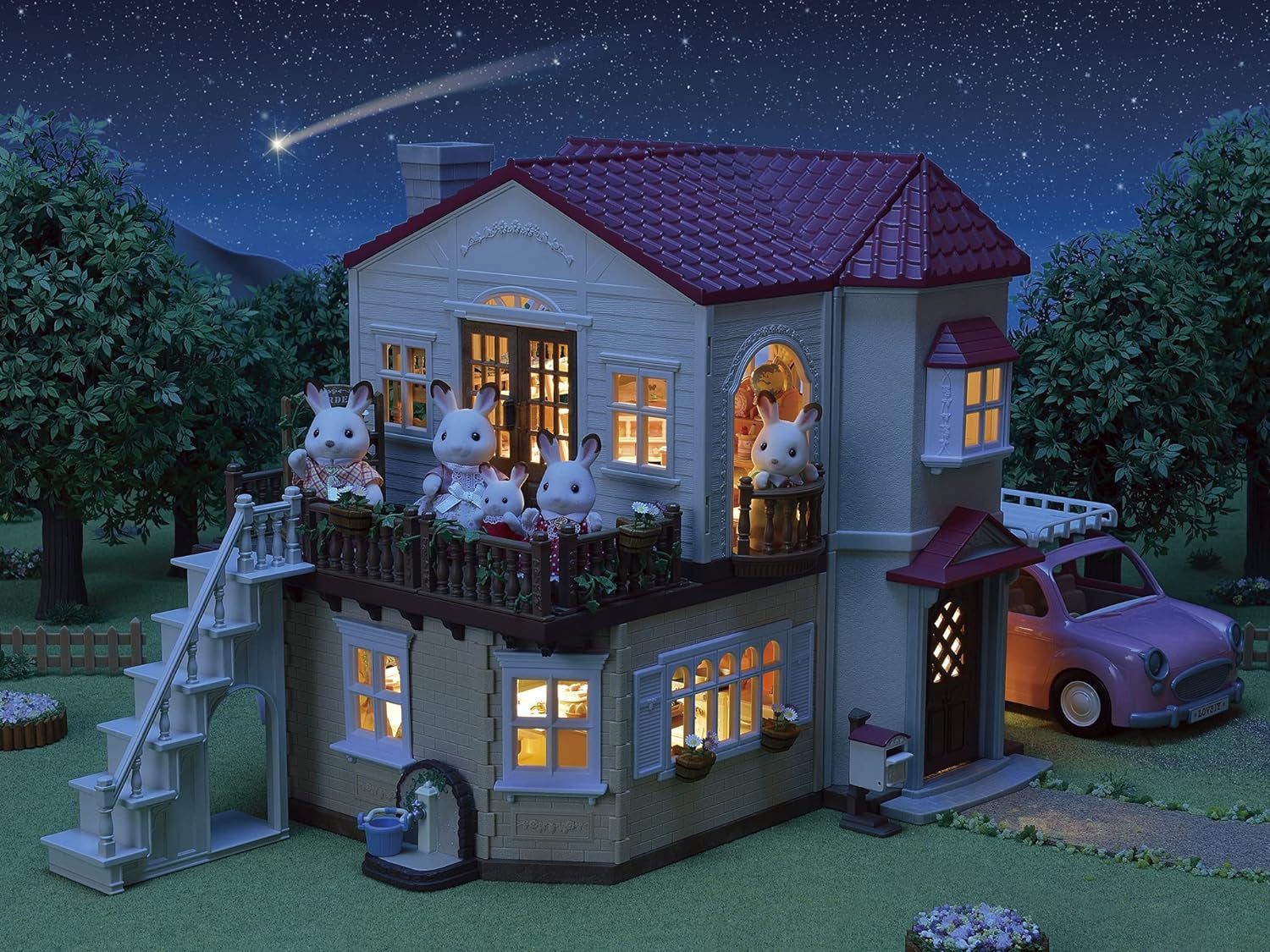 Sylvanian Families 5716 Radhus med vindsrum