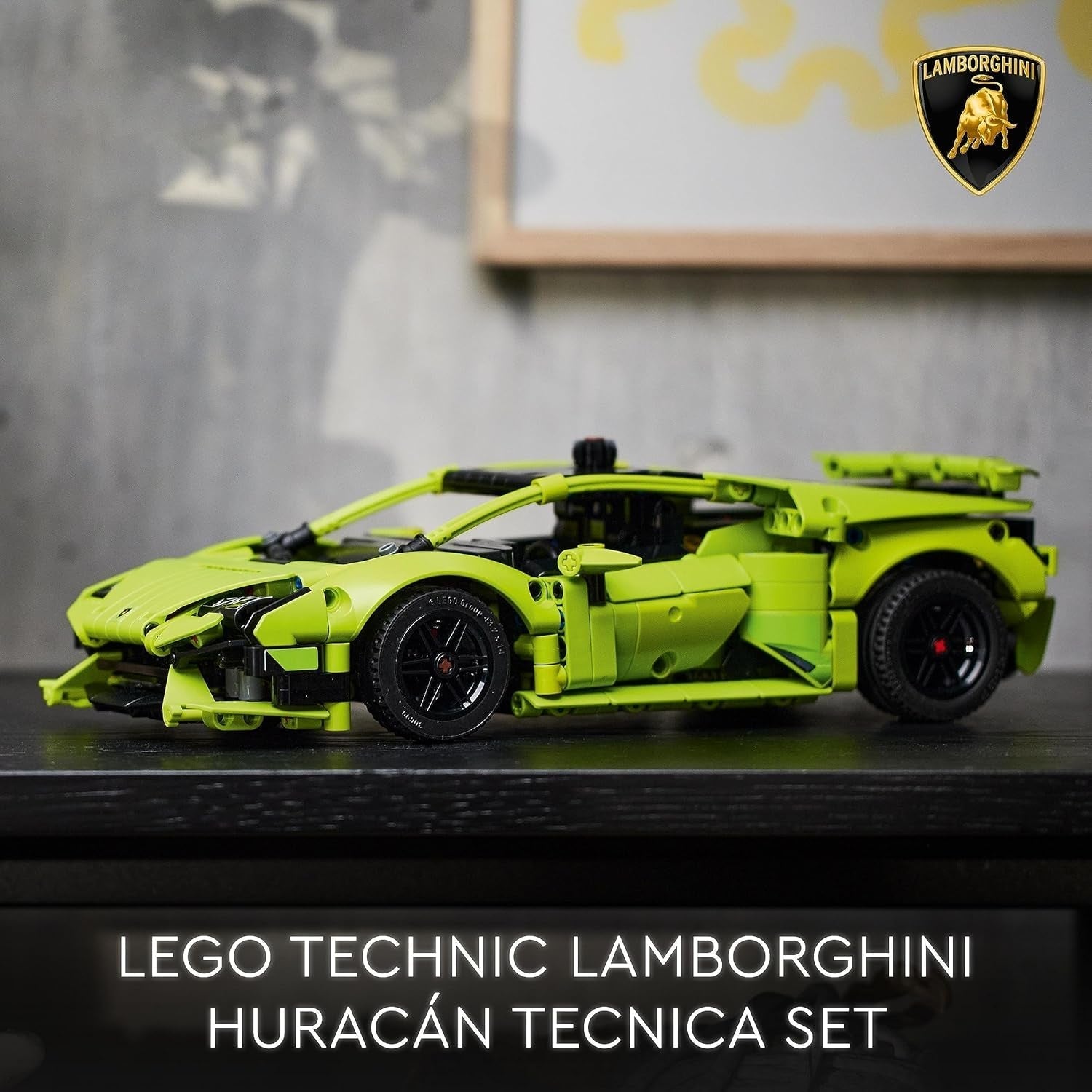 LEGO 42161 Technic Lamborghini Huracán Tecnica Leksaksbilmodellsats Racingbilsbyggsats för barn Pojkar Flickor Motorsportfans Collection Presentbyggset Besuche den LEGO-Store