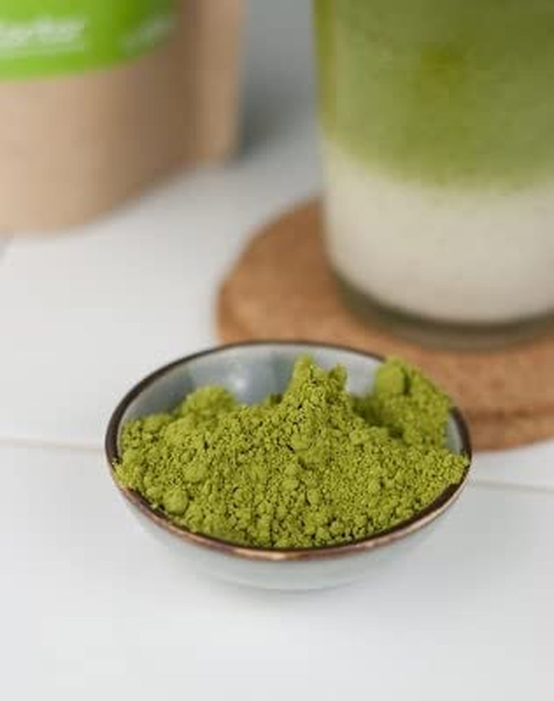 BIO Matcha pulver 200 g I Inga tillsatser - 100% naturligt I Premium japanskt Matcha te I Grönt te pulver från