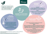 Kneipp Aroma, badvårdsskum Happy Time Out - med naturliga röda vallmo- och hampoljor, 400 ml Naty Shop