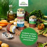 Herbaria Wilde Hilde bio 100g M-Dose-fertige Bio-Gewürzmischung - Saladgewürz für ausgefeilte Salade - mit erlesenen Ingrediens - in nachhaltiger Aromaschutz-Dose