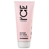 ICE Professional av Natura Siberica Repair My Hair Mask - Intensiv reparationsmask för skadat hår - Med sibirisk ceder och PRO-keratin - 200 ml Naty Shop Colored Hair Mask 200 Ml (1 förpackning)