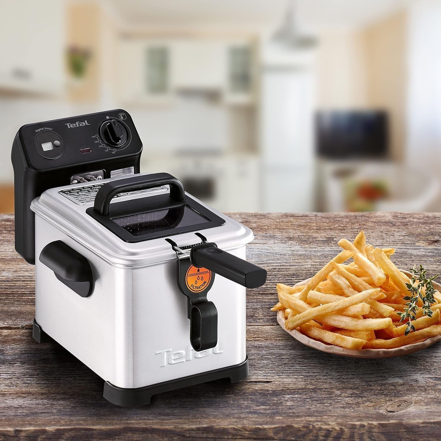Tefal FR5160 Filtra Pro, semi-professionell oljefritös Vitvaror Naty Shop