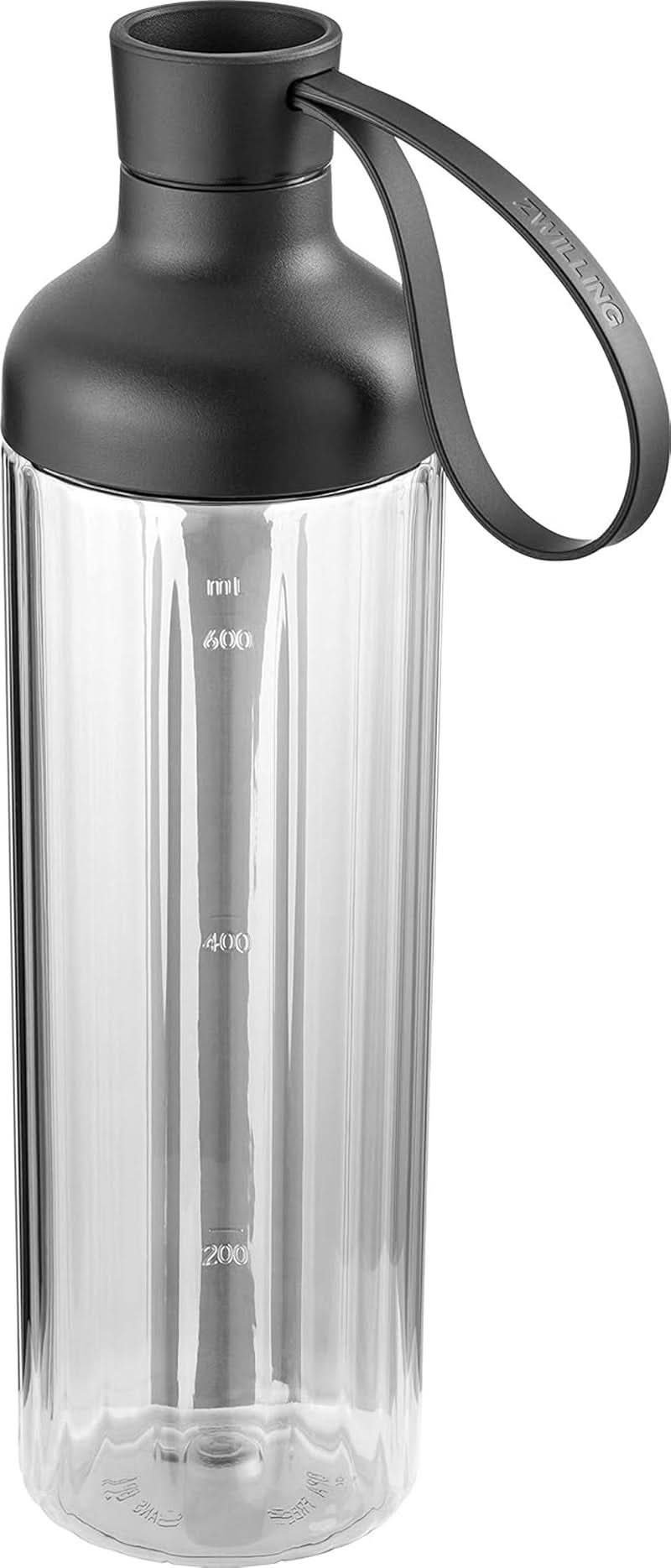ZWILLING Stativblandare, Smoothie Maker, Inkl. Trinkflasche Mit Verschluss, 600 Ml, 300 Watt, Edelstahl/Kunststoff, Schwarz Kitchen Naty Shop Zubehör Trinkflasche