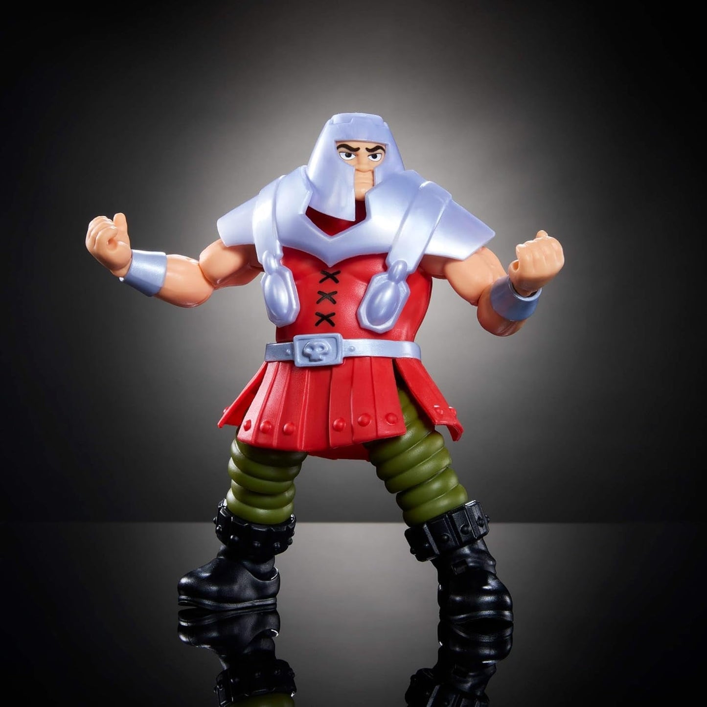 Masters of the Universe Origins Actionfigur Ram Man från den tecknade samlingen, ca. 14 cm lång MOTU Ram Figur 1980-tals-TV Detaljerad design och tillbehör JBM77 Actionfigurer Naty Shop