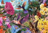 Ravensburger Puzzle 12001369 - Hummingbirds and Butterflies - 200-bitars pussel för äldre och seniorer med större pusselbitar, grepp, stor bildmall och pusselbaspussel Naty Shop