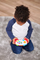 Simba 104010017 - ABC-spelkontroll, babyleksak, djurljud, sånger, 20+ ljud, från 12 månader, motoriska färdigheter, spelkonsol, toddlerleksak, lektelefon Bebe Toys Naty Shop