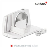 Korona 25500 Multifunktionell skärmaskin, justerbar klippbredd, blad i rostfritt stål Grasters and Slicers Naty Shop