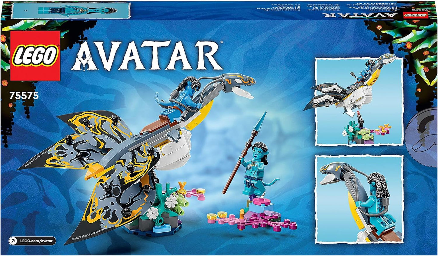 LEGO Avatar Upptäckten av Ilu Water Path Byggleksak med undervattensfigur Pandora Collection Set för barn och filmfans 8 år och uppåt 75575 Byggset Besuche den LEGO-Store