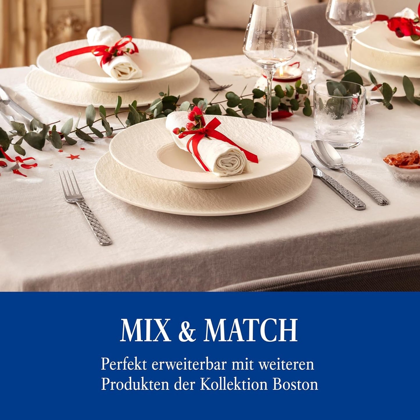 Villeroy & Boch - Boston bestickset 30 stycken, 6 personer Kitchen Naty Shop