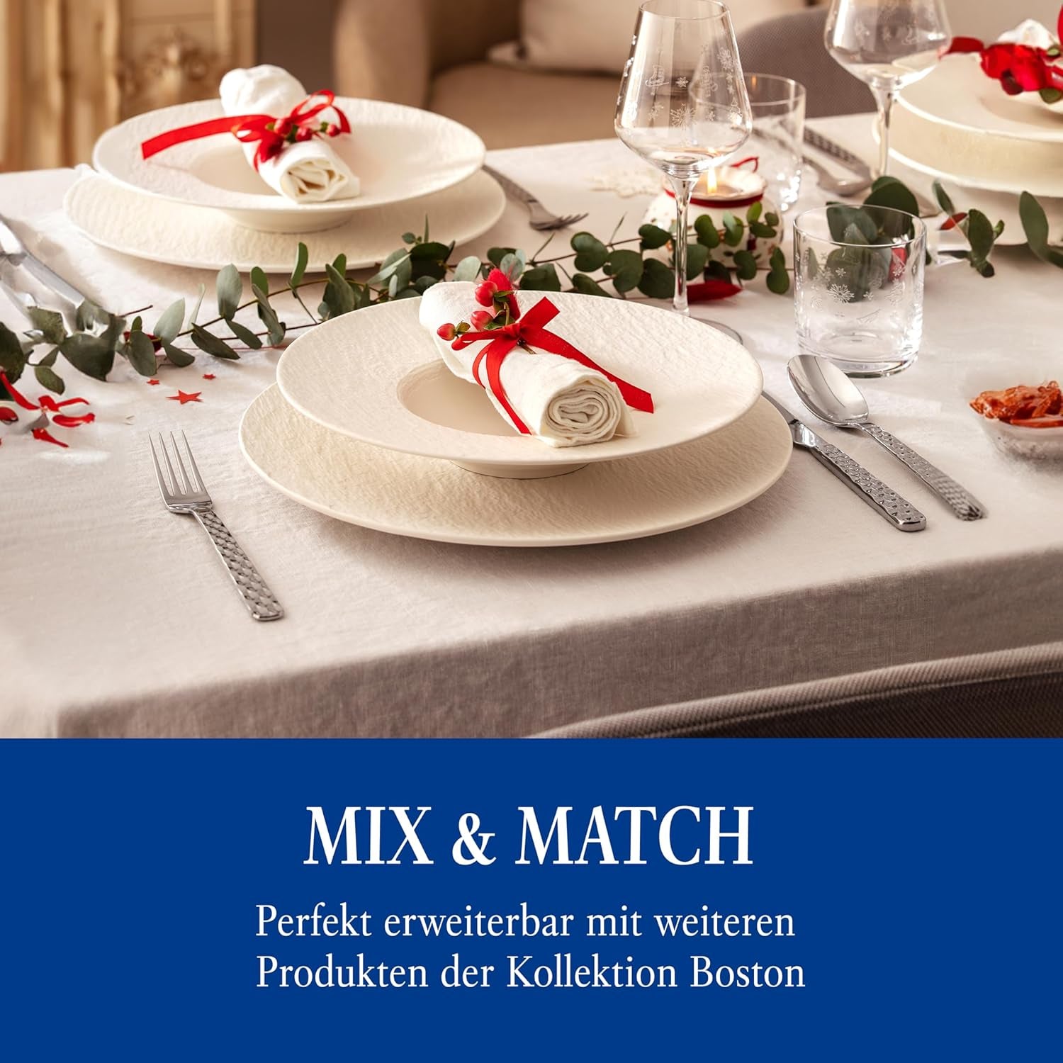 Villeroy & Boch - Boston bestickset 30 stycken, 6 personer Kitchen Naty Shop