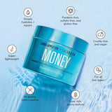 COLOR WOW Moisturizing Hair Mask Money 215 ml - mask för torrt och skadat hår, hårfuktning - vård och termiskt skydd för håret, blå Hårmask Naty Shop