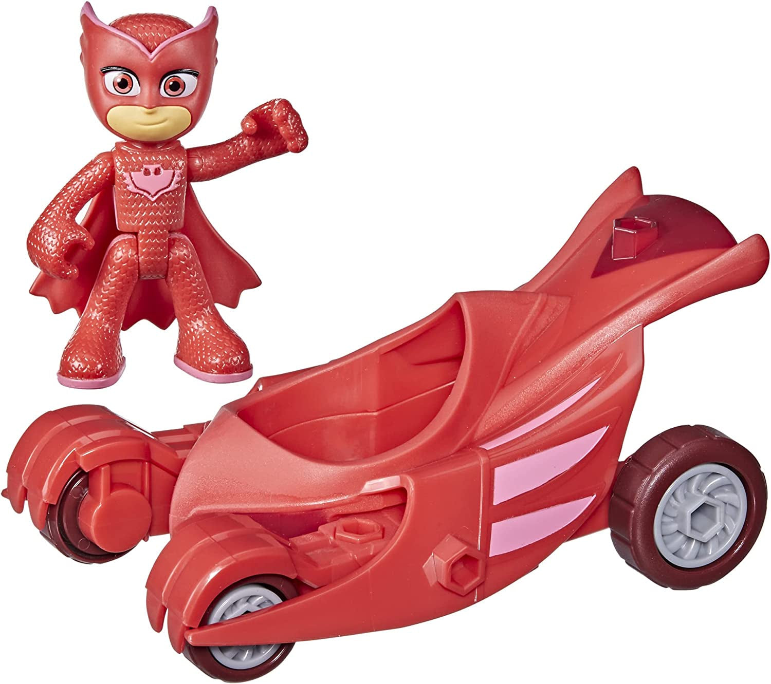 PJ Masks Owl Glider Förskoleleksak Eulettes fordon med Eulette Action Figur för 3+ Återvinningsbara förpackningar Actionfigurer Naty Shop Owl Gliders i hållbar förpackning