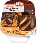 RUF Kakaoglasyr, 200 grams Glaze och Decor Naty Shop