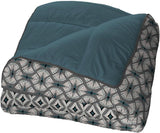 Bleu Câlin Tryckt 1 person Hermance täcke, polyester, blå/grå, 140 X 200 Cm Täcken och täcken Naty Shop Blå/grå/vit 140X200 Cm