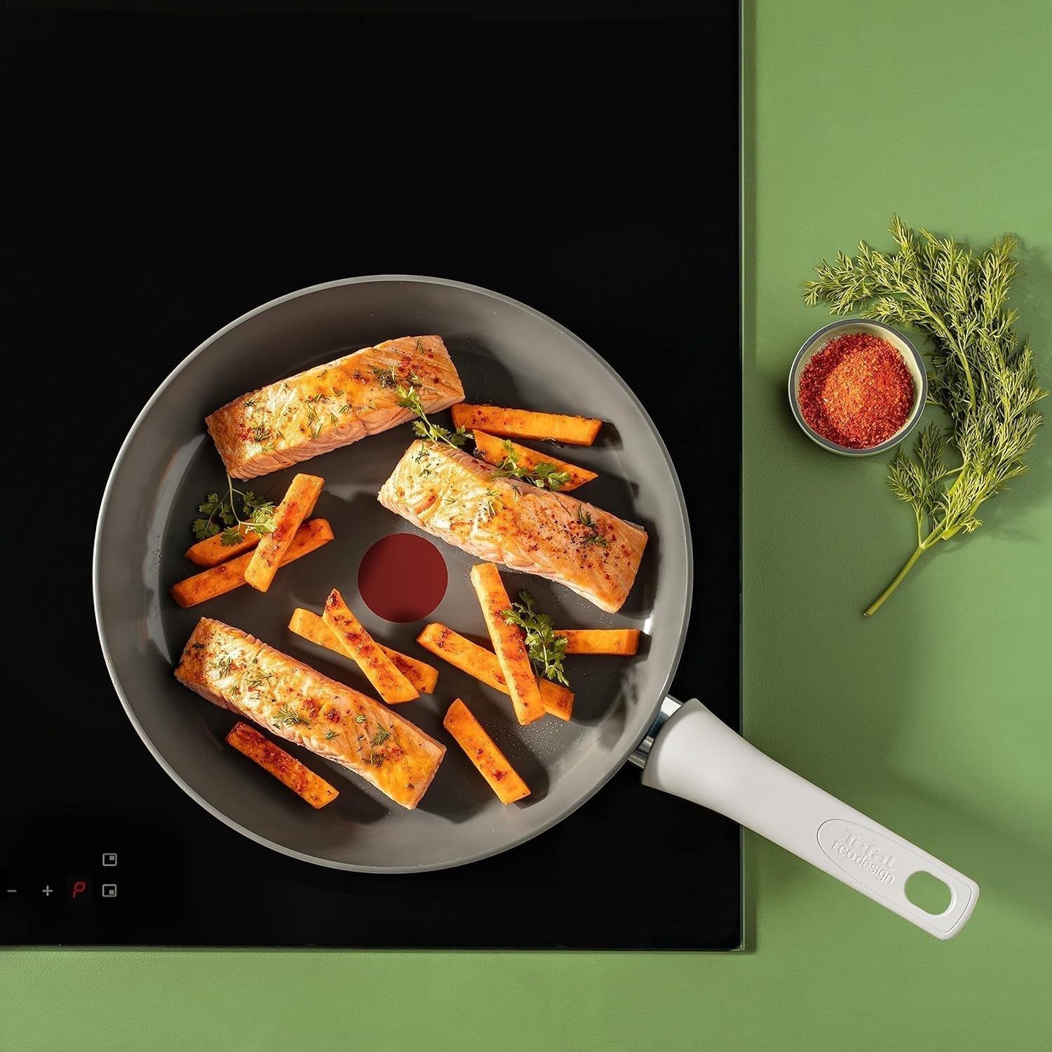 Tefal C42706 Förnya på panna 28 cm med keramisk tätning Krukor och stekpannor Naty Shop