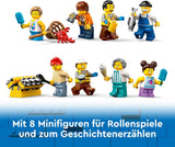 LEGO City hamn med lastfartyg, byggleksak för pojkar och flickor från 8 år, presentidé för barn, containerkran, leksaksfartyg och 8 minifigurer 60422 Byggset Besuche den LEGO-Store