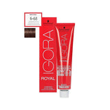 Schwarzkopf IGORA Royal Premium Hårfärg 6-68 mörkblond chokladröd, 1 förpackning (1 x 60 g) Hårfärgning Naty Shop