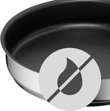 WMF Mini liten täckt stekpanna 18 cm, Cromargan i polerat rostfritt stål, induktionsgrytor och stekpannor Naty Shop