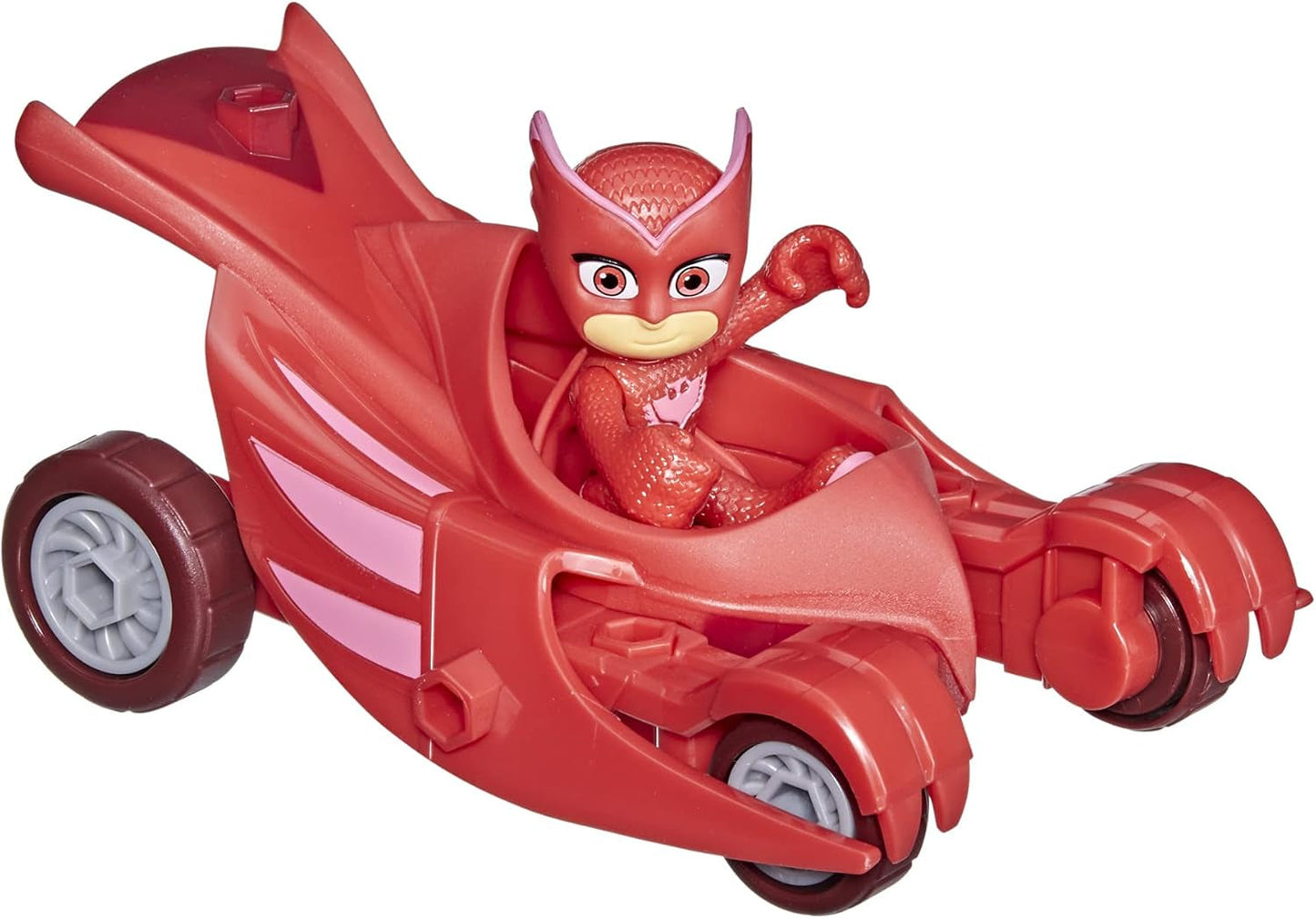 PJ Masks Owl Glider förskoleleksak, Eulettes fordon med Eulette Action Figur för åldrarna 3+, Återvinningsbara förpackningar, Actionfigurer Naty Shop