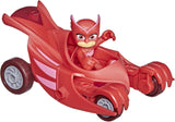 PJ Masks Owl Glider förskoleleksak, Eulettes fordon med Eulette Action Figur för åldrarna 3+, Återvinningsbara förpackningar, Actionfigurer Naty Shop