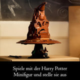 LEGO Harry Potter Talking Hat Hogwarts Modell Vuxen Film Present till Kvinnor Män Mamma Pappa Med 31 slumpmässiga ljudkombinationer Sorterar in dig i ditt Hogwarts-hus 76429 Byggset Besuche den LEGO-Store