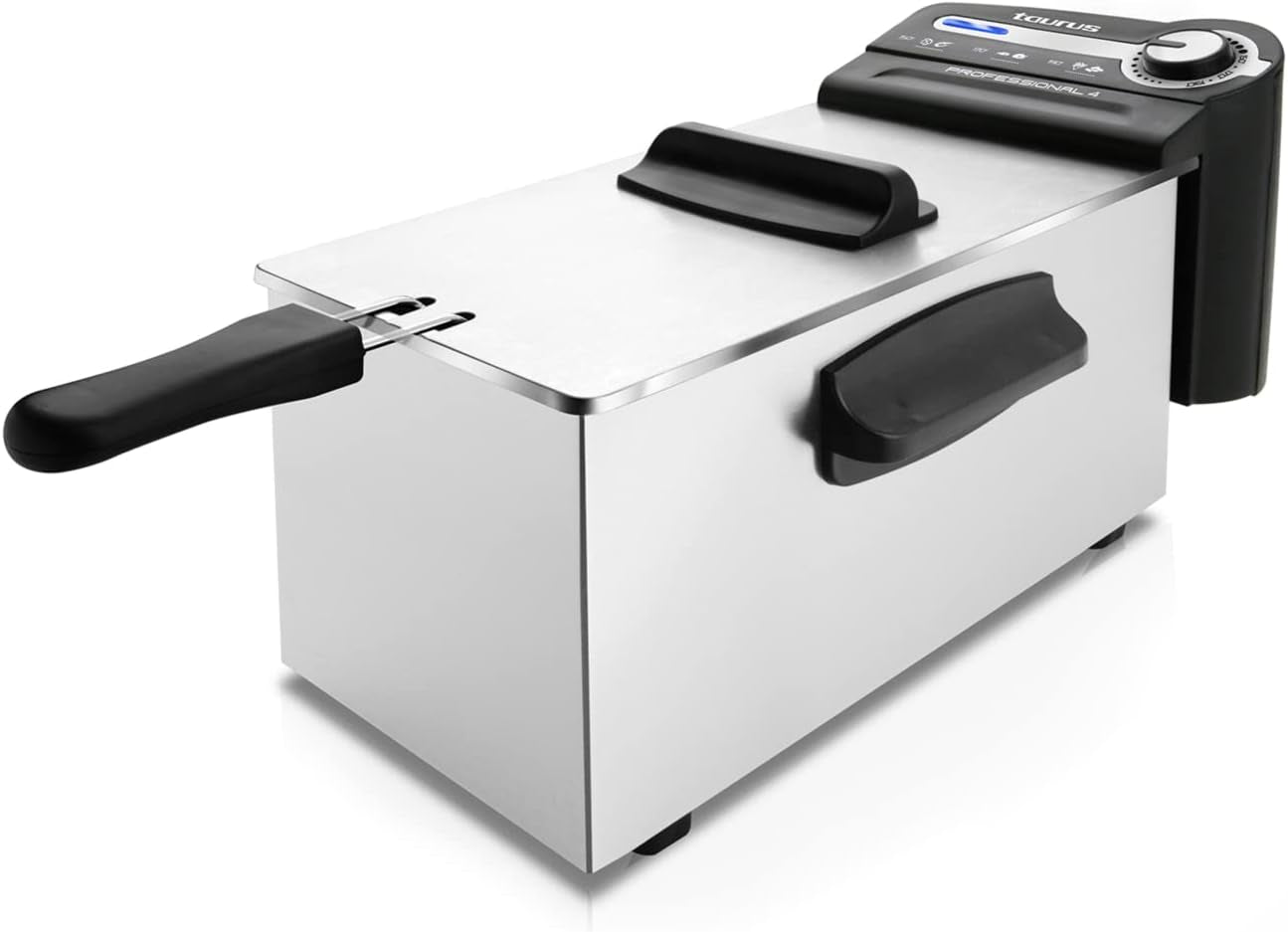 Taurus Professional 2 plus - Oljefritös, 2 liter, 1700 W, 18/8 rostfritt stål Vitvaror Naty Shop 4L